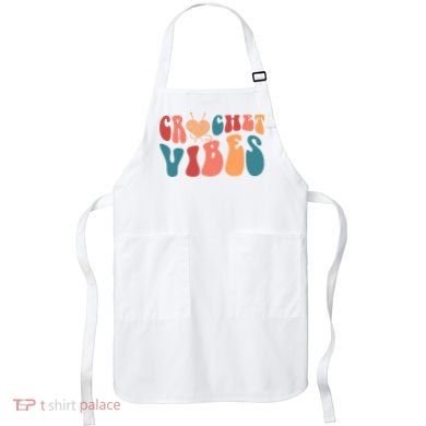 Crochet Vibes Crochet Lover Apron