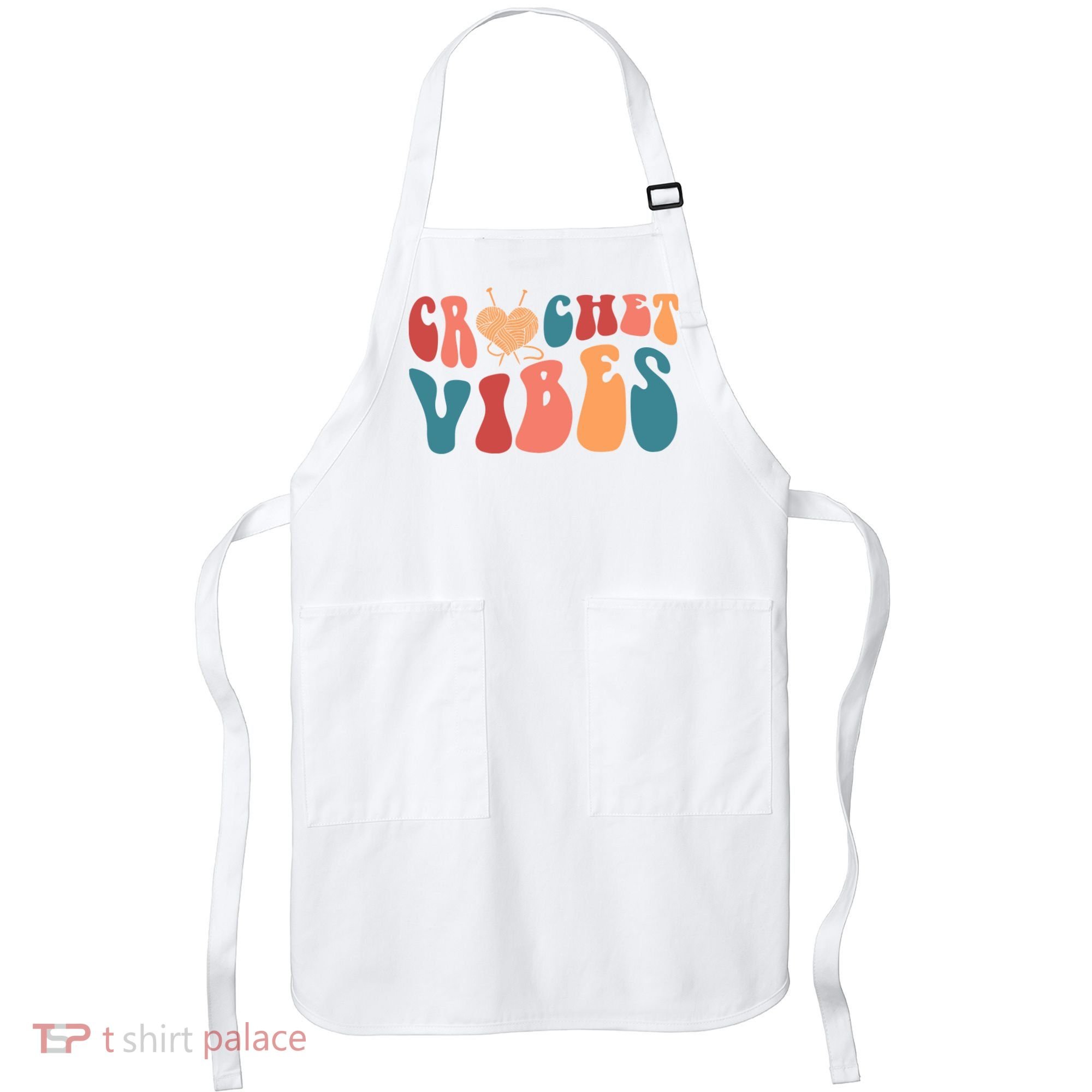 Crochet Vibes Crochet Lover Apron