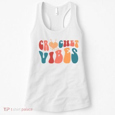 Crochet Vibes Crochet Lover Women's Tank Top