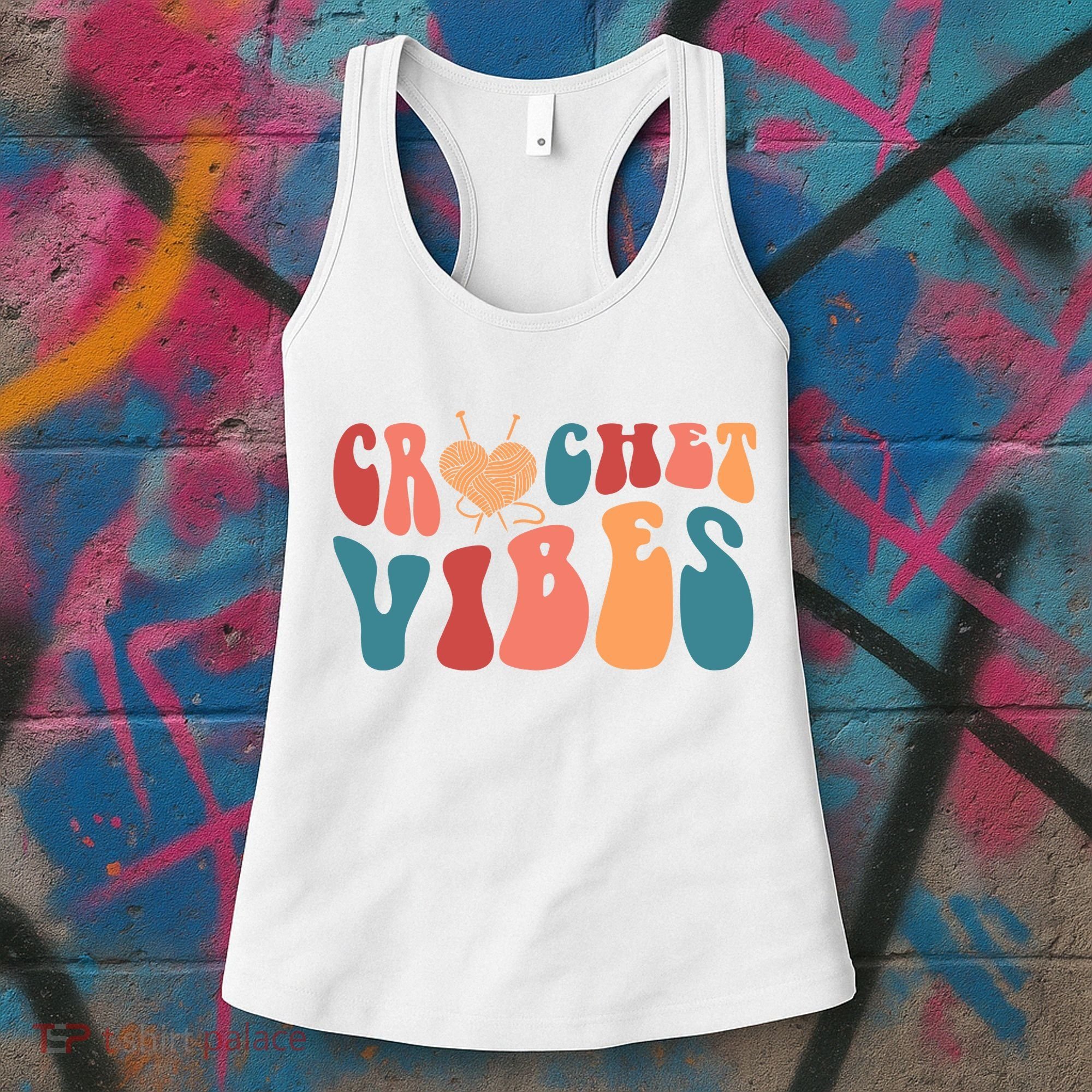 Crochet Vibes Crochet Lover Women's Tank Top
