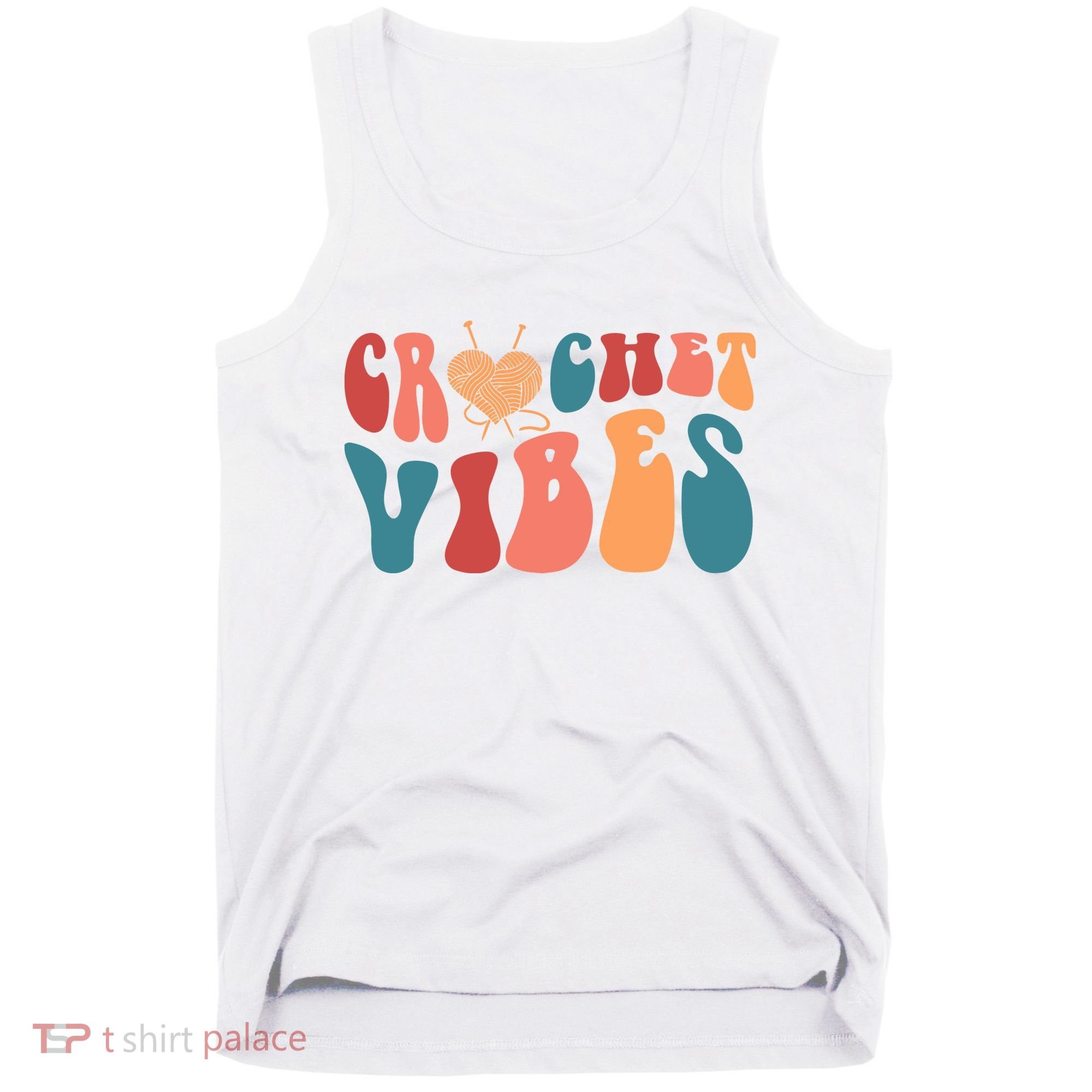Crochet Vibes Crochet Lover Tank Top
