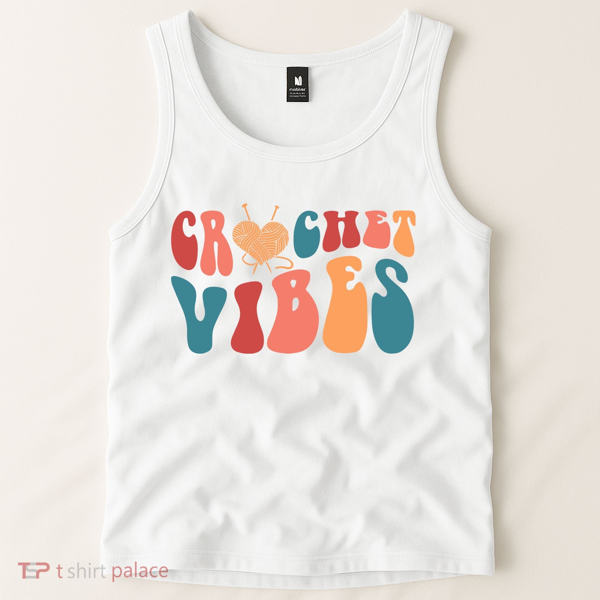 Crochet Vibes Crochet Lover Tank Top