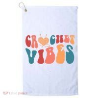 Crochet Vibes Crochet Lover Golf Towel thumb 0