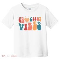 Crochet Vibes Crochet Lover Toddler T-Shirt thumb 0