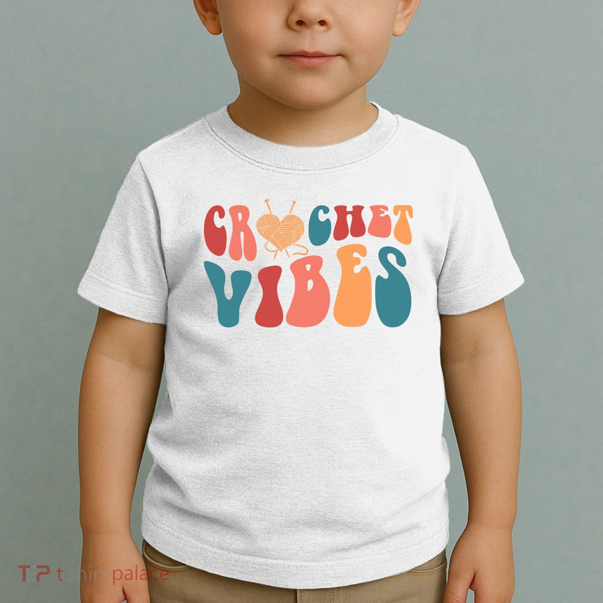 Crochet Vibes Crochet Lover Toddler T-Shirt