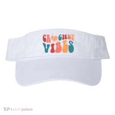Crochet Vibes Crochet Lover Visor