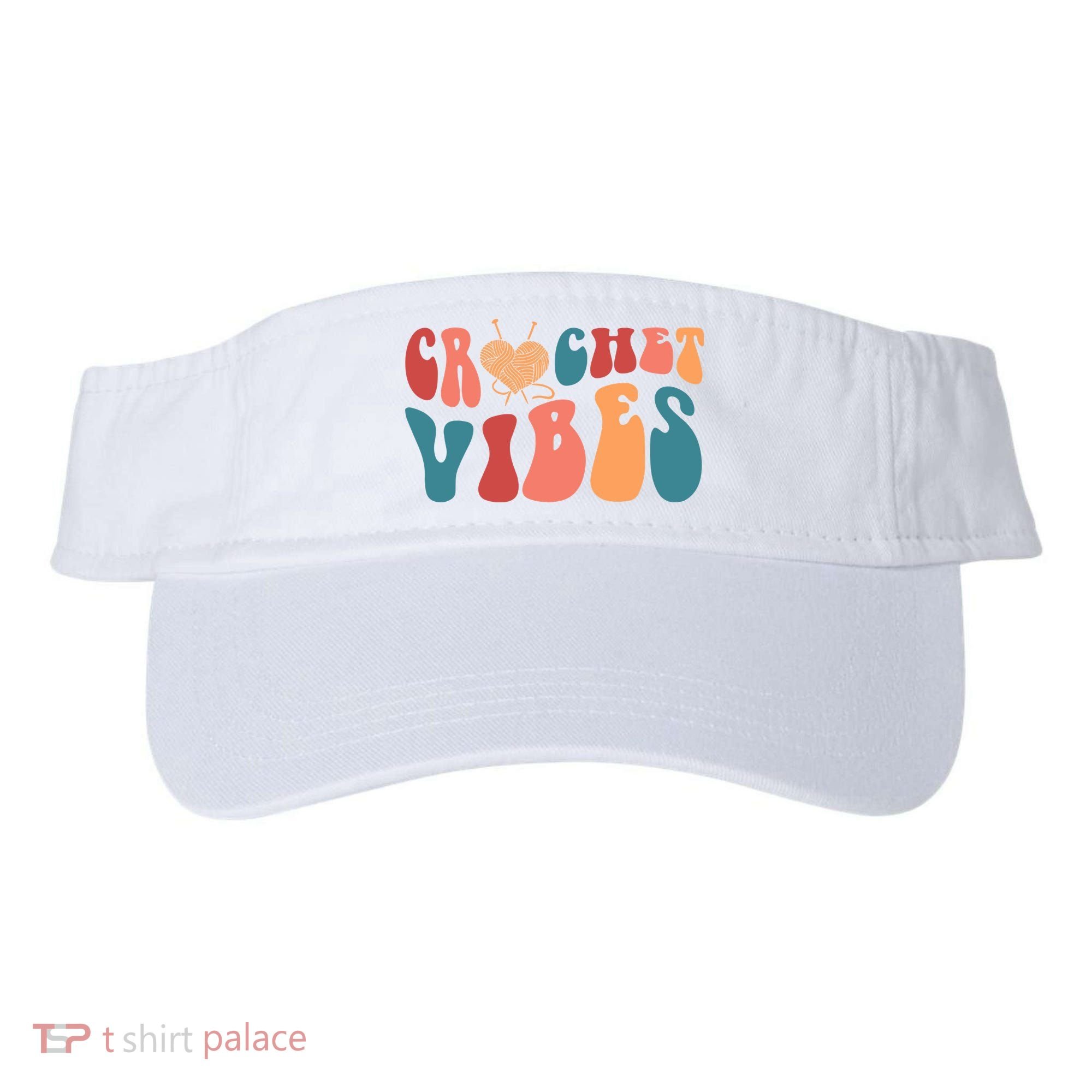 Crochet Vibes Crochet Lover Visor