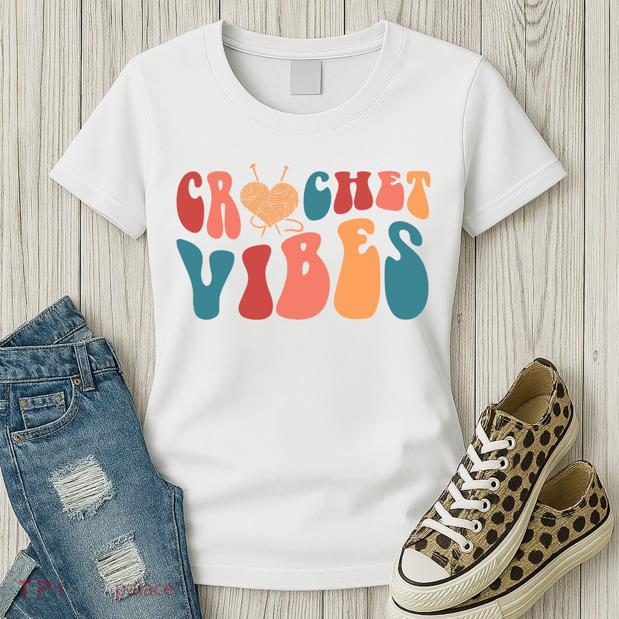 Crochet Vibes Crochet Lover Women's T-Shirt