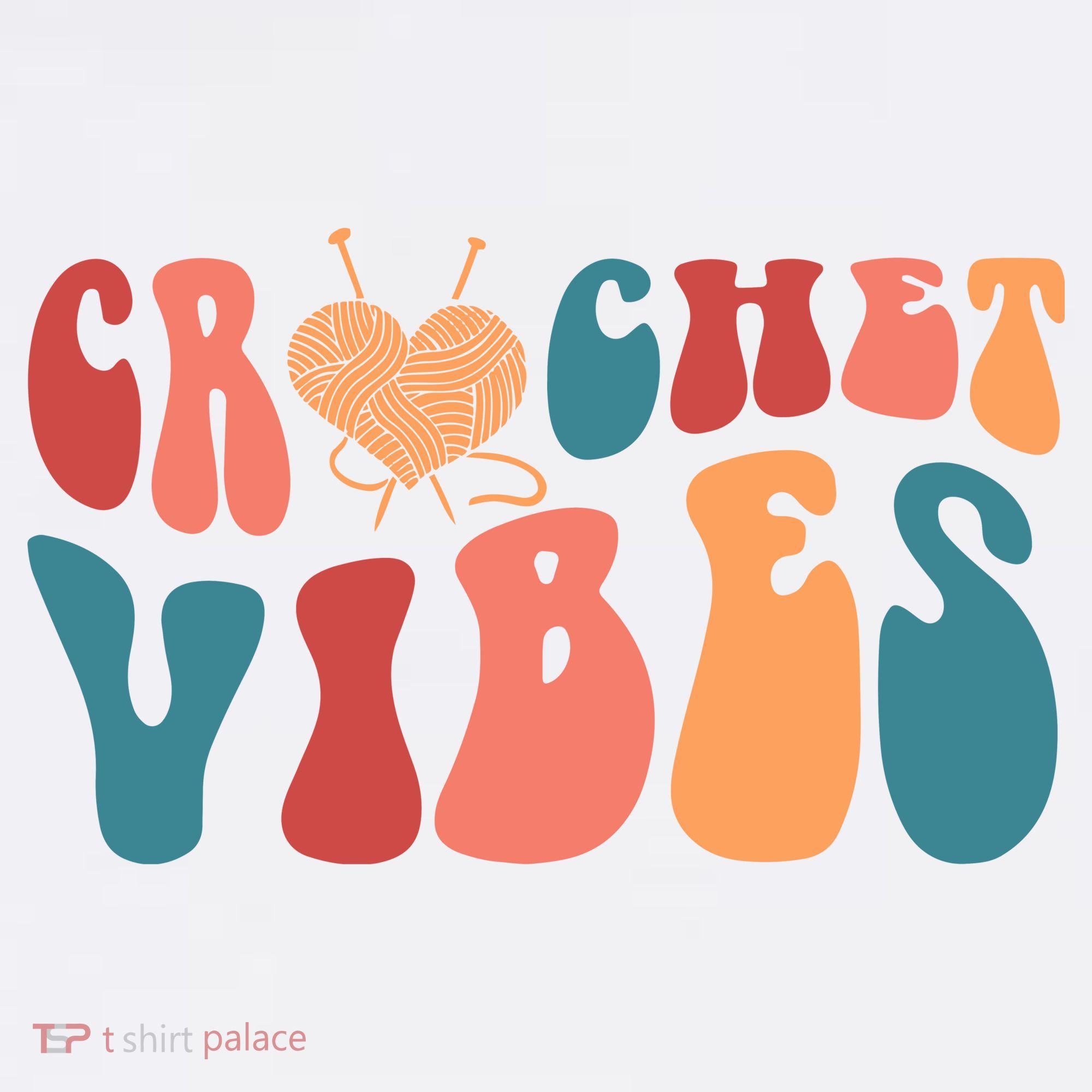 Crochet Vibes Crochet Lover Kids Sweatshirt
