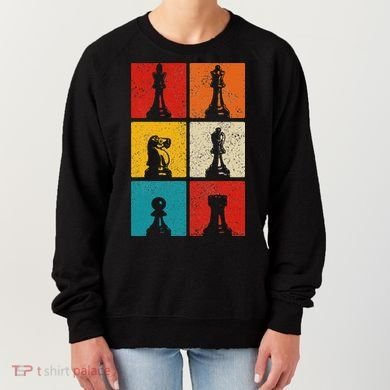 Chess Vintage Chess Master Club Chess Player Women's Sweatshirt