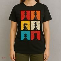 Chess Vintage Chess Master Club Chess Player T-Shirt thumb 4