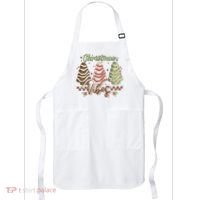 Christmas Vibes Cookie Tree Retro Apron thumb 0