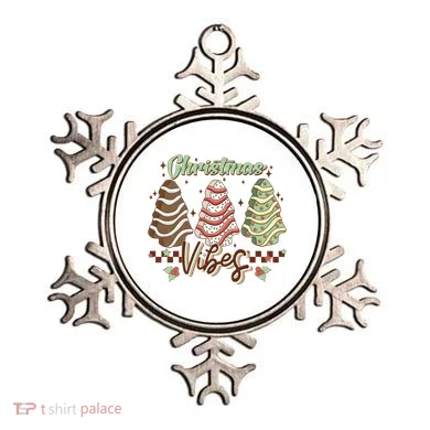 Christmas Vibes Cookie Tree Retro Ornament
