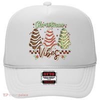Christmas Vibes Cookie Tree Retro Hat thumb 0