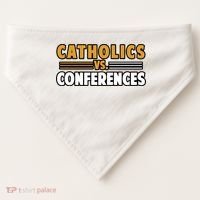 Catholics Vs Conferences USA-Made Doggie Bandana thumb 0