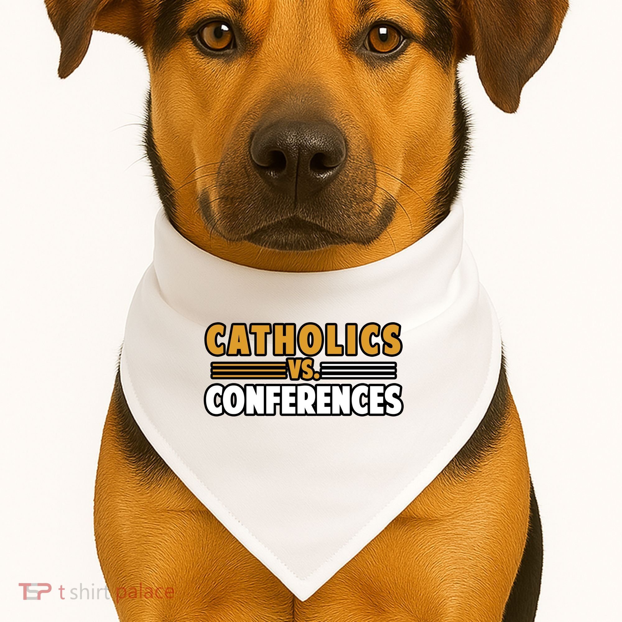 Catholics Vs Conferences USA-Made Doggie Bandana