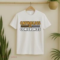 Catholics Vs Conferences T-Shirt thumb 2