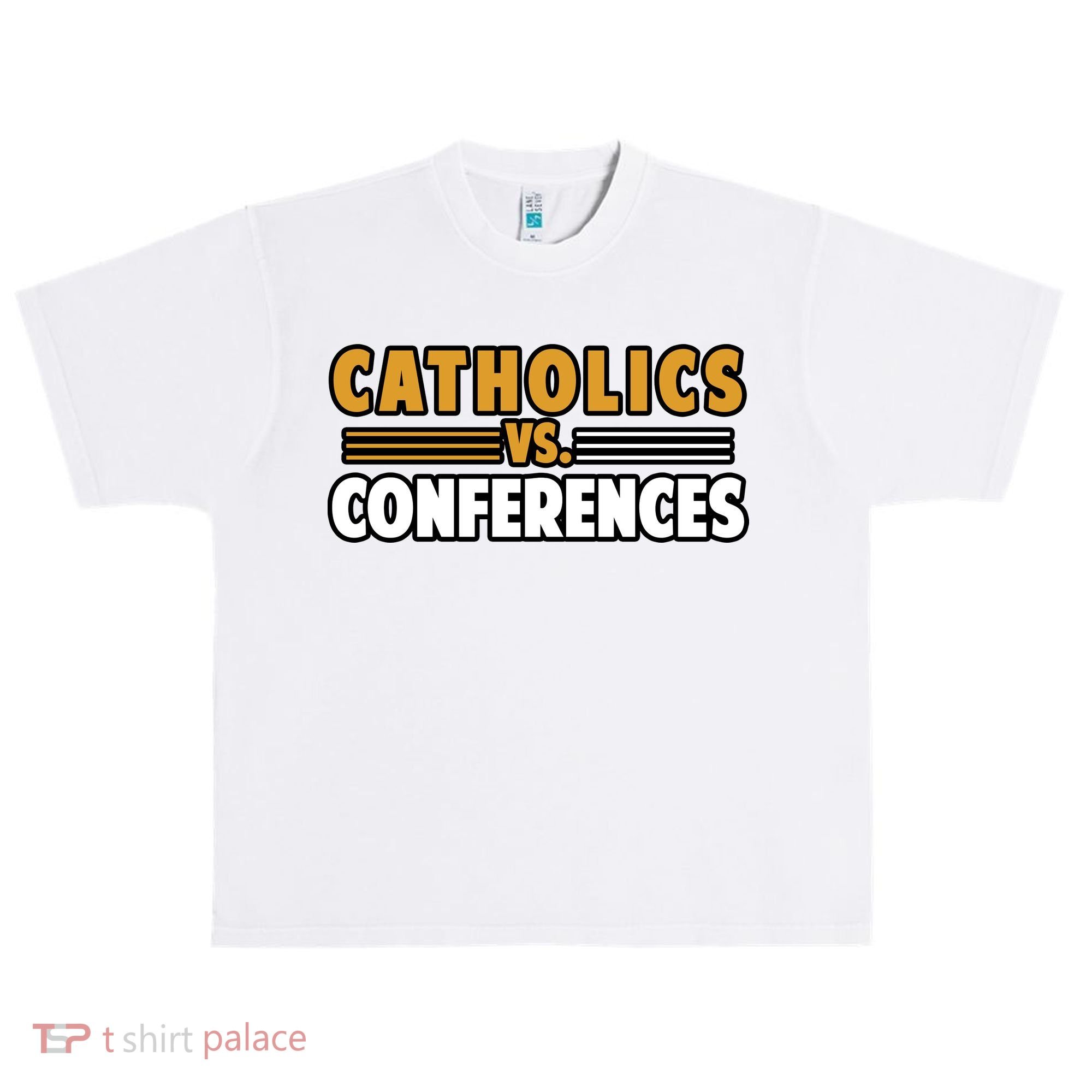 Catholics Vs Conferences Urban Oversized Heavyweight T-Shirt