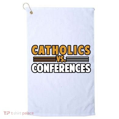 Catholics Vs Conferences Golf Towel