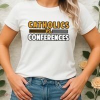 Catholics Vs Conferences Women's T-Shirt thumb 2