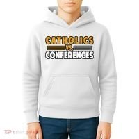 Catholics Vs Conferences Kids Hoodie thumb 4