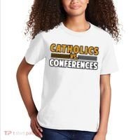 Catholics Vs Conferences Kids T-Shirt thumb 2