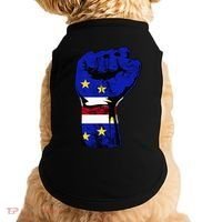 Cape Verde Cape Verdean Flag Power Handfist Cabo Pride Doggie Tank thumb 0
