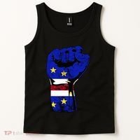 Cape Verde Cape Verdean Flag Power Handfist Cabo Pride Tank Top thumb 2