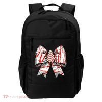Christmas Vibes Coquette Bow Christmas Tree Cake Gift Backpack thumb 0