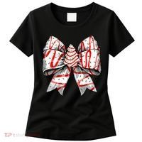 Christmas Vibes Coquette Bow Christmas Tree Cake Gift Women's T-Shirt thumb 0