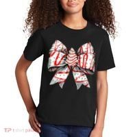 Christmas Vibes Coquette Bow Christmas Tree Cake Gift Kids T-Shirt thumb 2