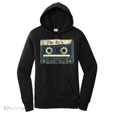 Classic Vintage Cassette Tape 90s 80s Nostalgic Mots Gift Women's Hoodie