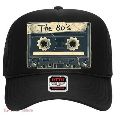 Classic Vintage Cassette Tape 90s 80s Nostalgic Mots Gift Hat
