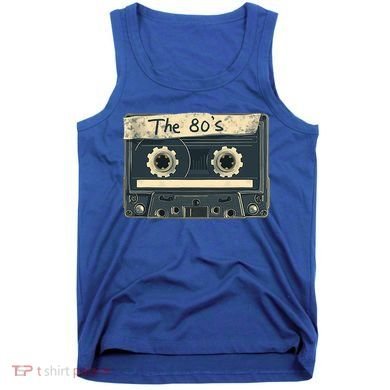 Classic Vintage Cassette Tape 90s 80s Nostalgic Mots Gift Tank Top