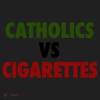 Catholics Vs Cigarettes Women's Sweatshirt thumb 2