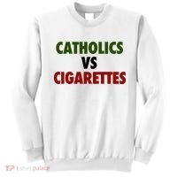 Catholics Vs Cigarettes Sweatshirt thumb 0
