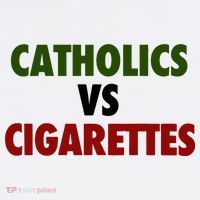 Catholics Vs Cigarettes Hat thumb 2