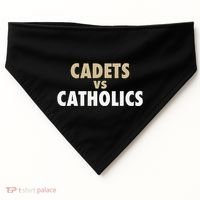 Cadets Vs. Catholics USA-Made Doggie Bandana thumb 0