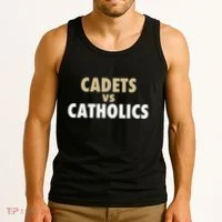 Cadets Vs. Catholics Tank Top thumb 3