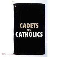 Cadets Vs. Catholics Golf Towel thumb 0