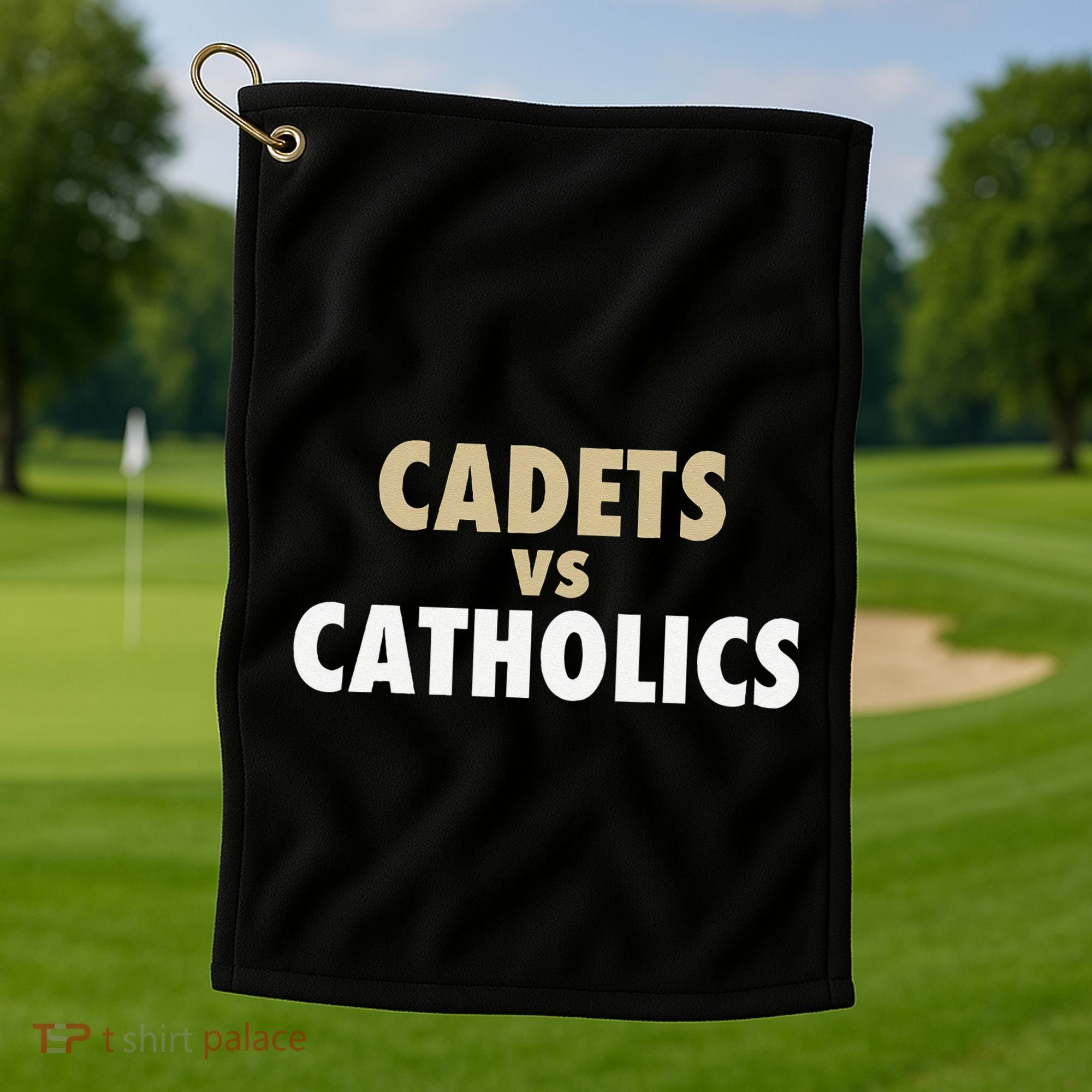 Cadets Vs. Catholics Golf Towel