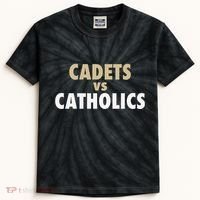 Cadets Vs. Catholics Kids Tie-Dye T-Shirt thumb 0
