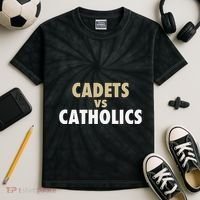 Cadets Vs. Catholics Kids Tie-Dye T-Shirt thumb 2