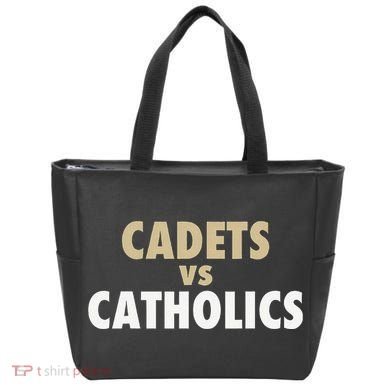 Cadets Vs. Catholics Tote Bag