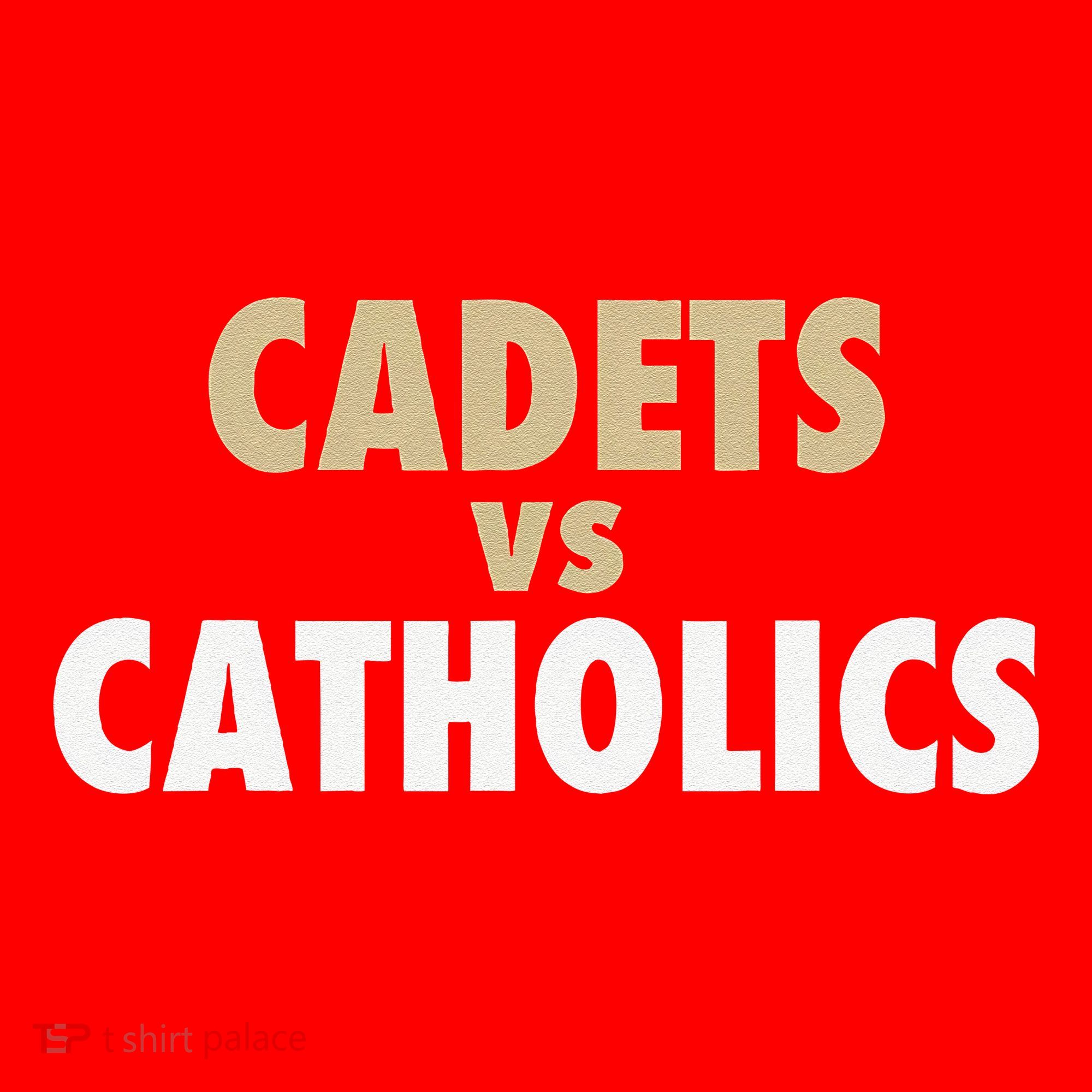 Cadets Vs. Catholics Santa Hat