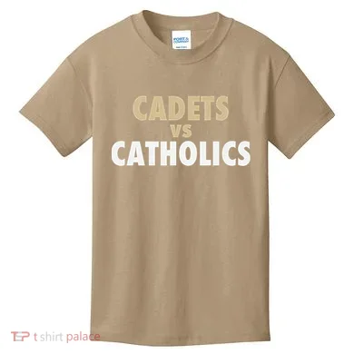 Cadets Vs. Catholics Kids T-Shirt