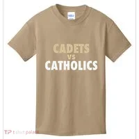 Cadets Vs. Catholics Kids T-Shirt thumb 0