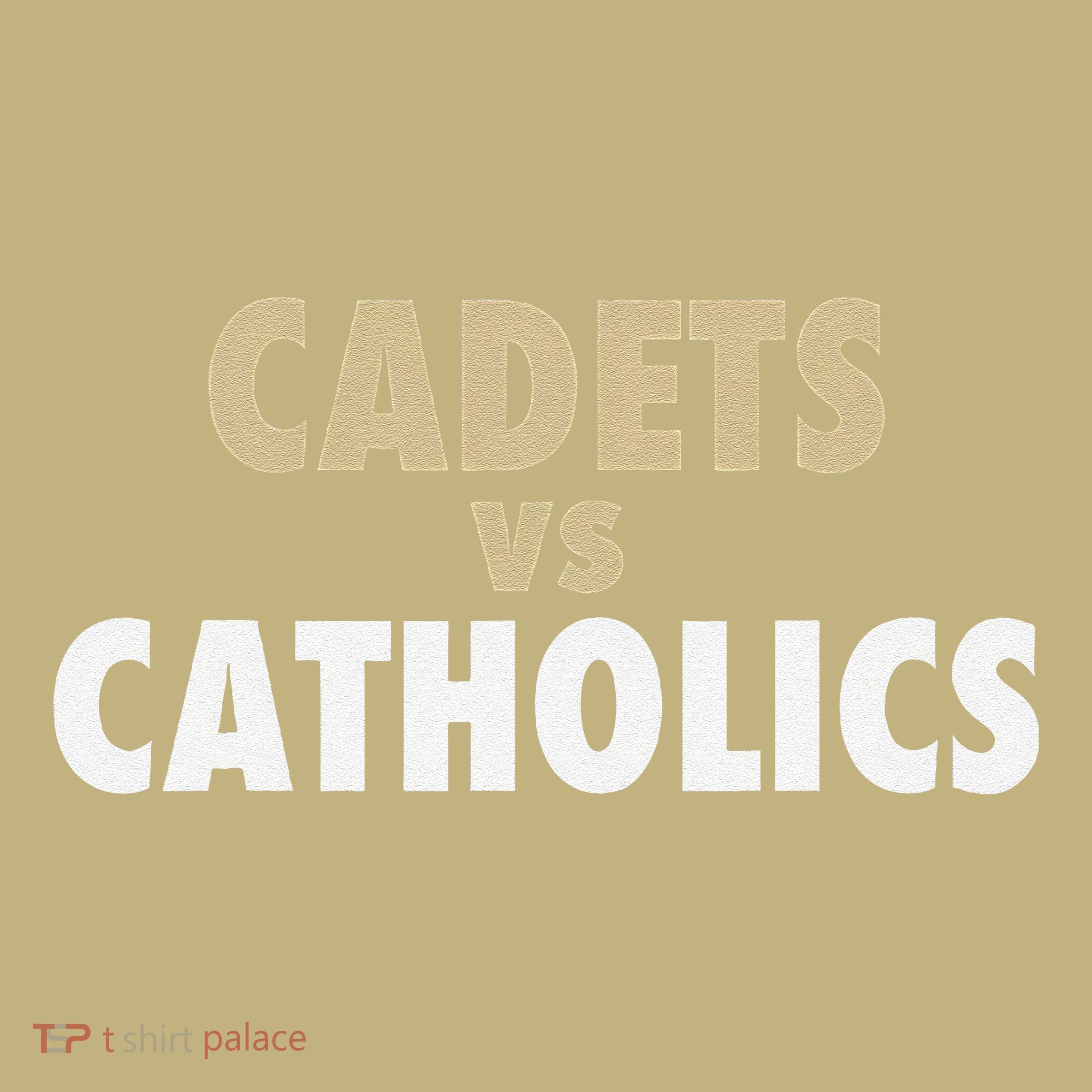 Cadets Vs. Catholics Kids T-Shirt