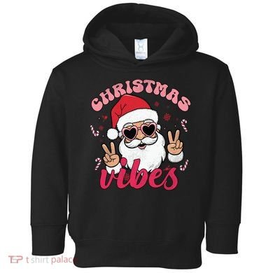 Christmas Vibes Toddler Hoodie