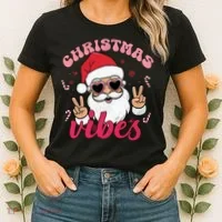 Christmas Vibes Women's T-Shirt thumb 2